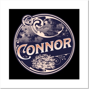 Connor Name Tshirt Posters and Art